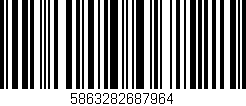 Código de barras (EAN, GTIN, SKU, ISBN): '5863282687964'
