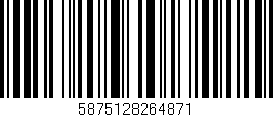 Código de barras (EAN, GTIN, SKU, ISBN): '5875128264871'