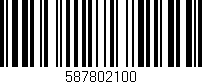 Código de barras (EAN, GTIN, SKU, ISBN): '587802100'