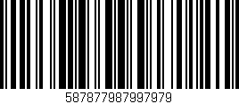Código de barras (EAN, GTIN, SKU, ISBN): '587877987997979'