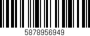 Código de barras (EAN, GTIN, SKU, ISBN): '5878956949'