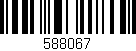Código de barras (EAN, GTIN, SKU, ISBN): '588067'