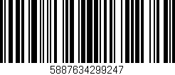 Código de barras (EAN, GTIN, SKU, ISBN): '5887634299247'