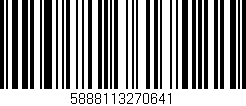 Código de barras (EAN, GTIN, SKU, ISBN): '5888113270641'