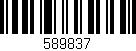 Código de barras (EAN, GTIN, SKU, ISBN): '589837'