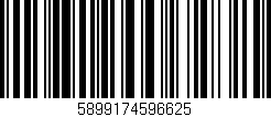 Código de barras (EAN, GTIN, SKU, ISBN): '5899174596625'