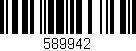 Código de barras (EAN, GTIN, SKU, ISBN): '589942'