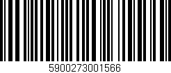 Código de barras (EAN, GTIN, SKU, ISBN): '5900273001566'
