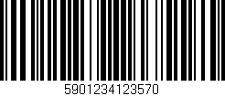 Código de barras (EAN, GTIN, SKU, ISBN): '5901234123570'