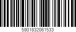 Código de barras (EAN, GTIN, SKU, ISBN): '5901832061533'