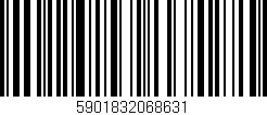Código de barras (EAN, GTIN, SKU, ISBN): '5901832068631'