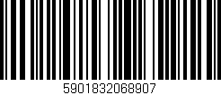 Código de barras (EAN, GTIN, SKU, ISBN): '5901832068907'