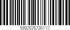 Código de barras (EAN, GTIN, SKU, ISBN): '5902026730112'