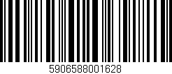 Código de barras (EAN, GTIN, SKU, ISBN): '5906588001628'