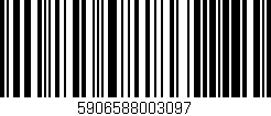 Código de barras (EAN, GTIN, SKU, ISBN): '5906588003097'