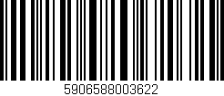 Código de barras (EAN, GTIN, SKU, ISBN): '5906588003622'
