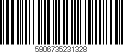 Código de barras (EAN, GTIN, SKU, ISBN): '5906735231328'