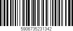 Código de barras (EAN, GTIN, SKU, ISBN): '5906735231342'