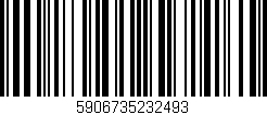Código de barras (EAN, GTIN, SKU, ISBN): '5906735232493'