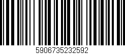 Código de barras (EAN, GTIN, SKU, ISBN): '5906735232592'