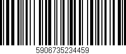 Código de barras (EAN, GTIN, SKU, ISBN): '5906735234459'