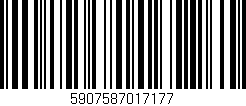 Código de barras (EAN, GTIN, SKU, ISBN): '5907587017177'
