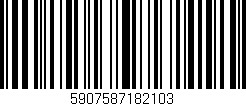 Código de barras (EAN, GTIN, SKU, ISBN): '5907587182103'