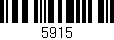 Código de barras (EAN, GTIN, SKU, ISBN): '5915'