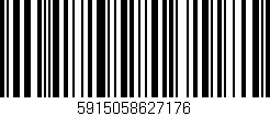 Código de barras (EAN, GTIN, SKU, ISBN): '5915058627176'