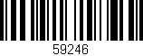 Código de barras (EAN, GTIN, SKU, ISBN): '59246'