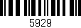 Código de barras (EAN, GTIN, SKU, ISBN): '5929'