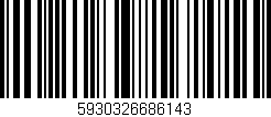 Código de barras (EAN, GTIN, SKU, ISBN): '5930326686143'