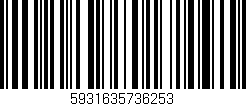 Código de barras (EAN, GTIN, SKU, ISBN): '5931635736253'