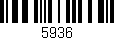 Código de barras (EAN, GTIN, SKU, ISBN): '5936'