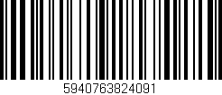 Código de barras (EAN, GTIN, SKU, ISBN): '5940763824091'