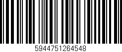 Código de barras (EAN, GTIN, SKU, ISBN): '5944751264548'