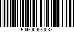 Código de barras (EAN, GTIN, SKU, ISBN): '5945908863867'