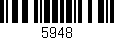 Código de barras (EAN, GTIN, SKU, ISBN): '5948'