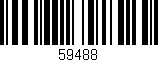 Código de barras (EAN, GTIN, SKU, ISBN): '59488'