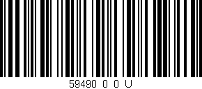 Código de barras (EAN, GTIN, SKU, ISBN): '59490_0_0_U'