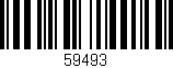 Código de barras (EAN, GTIN, SKU, ISBN): '59493'