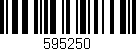 Código de barras (EAN, GTIN, SKU, ISBN): '595250'