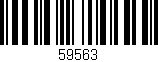 Código de barras (EAN, GTIN, SKU, ISBN): '59563'