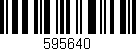 Código de barras (EAN, GTIN, SKU, ISBN): '595640'