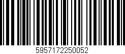 Código de barras (EAN, GTIN, SKU, ISBN): '5957172250052'