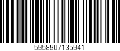 Código de barras (EAN, GTIN, SKU, ISBN): '5958907135941'