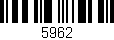Código de barras (EAN, GTIN, SKU, ISBN): '5962'