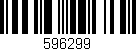 Código de barras (EAN, GTIN, SKU, ISBN): '596299'