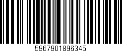 Código de barras (EAN, GTIN, SKU, ISBN): '5967901896345'