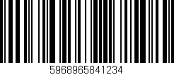 Código de barras (EAN, GTIN, SKU, ISBN): '5968965841234'